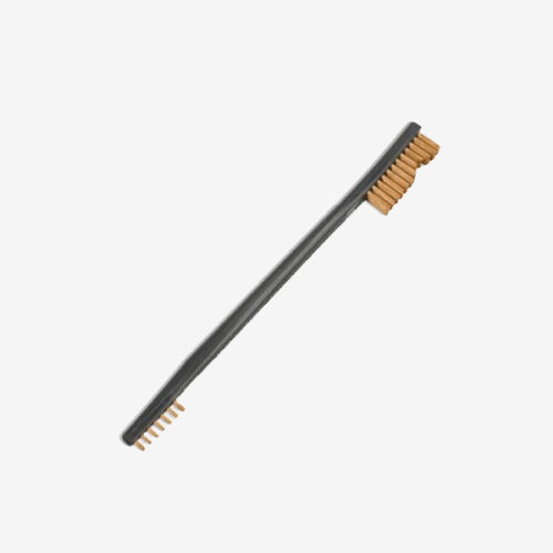 Double ended bronze gun brush