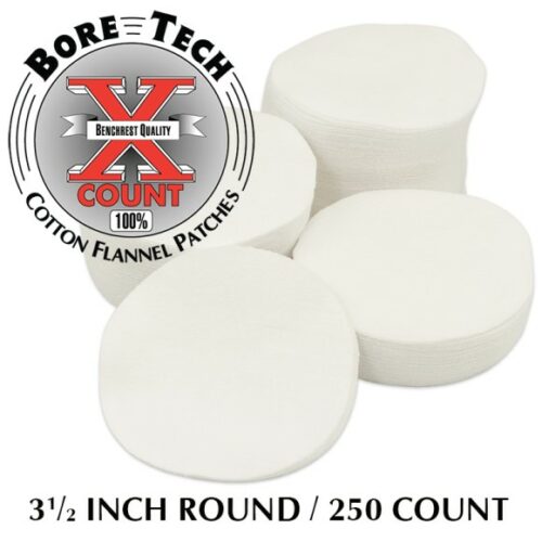 Rond patches 3-1/2" 250 stuks shotgun